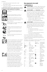 Предварительный просмотр 24 страницы DeWalt DCMWSP255 Instruction Manual