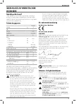 Preview for 91 page of DeWalt DCN45RN Original Instructions Manual