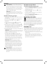 Preview for 102 page of DeWalt DCN45RN Original Instructions Manual