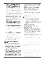 Preview for 174 page of DeWalt DCN45RN Original Instructions Manual