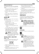 Предварительный просмотр 47 страницы DeWalt DCN660 Original Instructions Manual