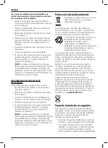 Предварительный просмотр 64 страницы DeWalt DCN660 Original Instructions Manual