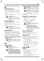 Preview for 121 page of DeWalt DCN660 Original Instructions Manual