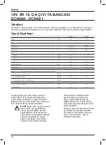 Preview for 168 page of DeWalt DCN660 Original Instructions Manual