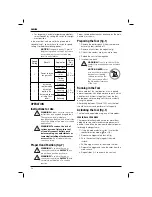 Предварительный просмотр 60 страницы DeWalt DCN692 Original Instructions Manual