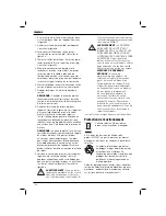 Предварительный просмотр 106 страницы DeWalt DCN692 Original Instructions Manual