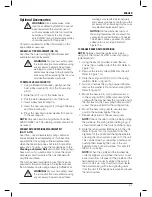 Preview for 59 page of DeWalt DCN693 Manual