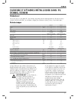 Preview for 83 page of DeWalt DCN693 Manual