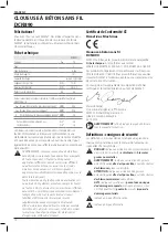 Предварительный просмотр 72 страницы DeWalt DCN890 Original Instructions Manual