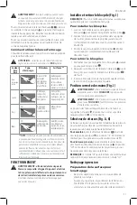 Preview for 23 page of DeWalt DCPW550 Instruction Manual