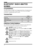 Предварительный просмотр 5 страницы DeWalt dcr002 Original Instructions Manual