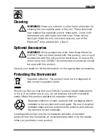 Preview for 12 page of DeWalt dcr002 Original Instructions Manual