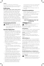 Preview for 8 page of DeWalt DCR010 Instruction Manual