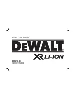 Preview for 1 page of DeWalt DCR016-XE Instruction Manual