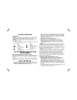 Предварительный просмотр 4 страницы DeWalt DCR016-XE Instruction Manual