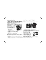 Preview for 8 page of DeWalt DCR016-XE Instruction Manual