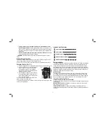 Предварительный просмотр 6 страницы DeWalt DCR017-XE Instruction Manual