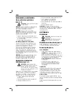 Preview for 106 page of DeWalt DCR017 Original Instruction