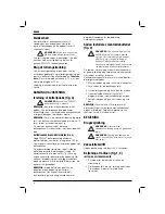 Preview for 10 page of DeWalt DCR019 Manual