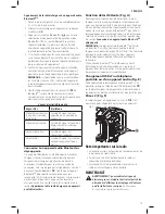 Preview for 21 page of DeWalt DCR025 Instruction Manual