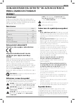 Preview for 33 page of DeWalt DCR027 Manual