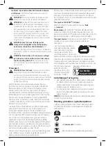 Preview for 76 page of DeWalt DCR027 Manual