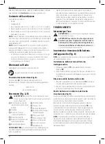 Preview for 52 page of DeWalt DCR029 Original Instructions Manual