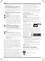 Предварительный просмотр 68 страницы DeWalt DCR029 Original Instructions Manual