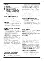 Preview for 112 page of DeWalt DCR029 Original Instructions Manual