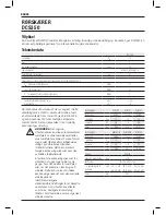 Preview for 6 page of DeWalt DCS350 Original Instructions Manual