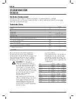 Preview for 18 page of DeWalt DCS350 Original Instructions Manual