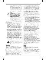 Preview for 25 page of DeWalt DCS350 Original Instructions Manual