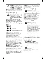 Preview for 29 page of DeWalt DCS350 Original Instructions Manual