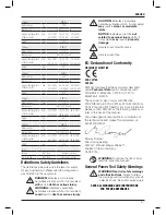 Preview for 33 page of DeWalt DCS350 Original Instructions Manual