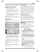 Preview for 37 page of DeWalt DCS350 Original Instructions Manual