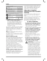 Preview for 50 page of DeWalt DCS350 Original Instructions Manual