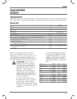 Preview for 71 page of DeWalt DCS350 Original Instructions Manual