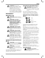 Preview for 81 page of DeWalt DCS350 Original Instructions Manual