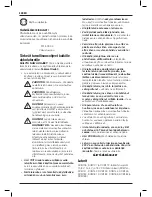 Preview for 126 page of DeWalt DCS350 Original Instructions Manual