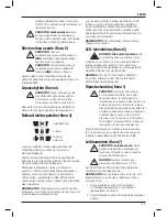 Preview for 131 page of DeWalt DCS350 Original Instructions Manual