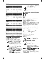 Preview for 134 page of DeWalt DCS350 Original Instructions Manual