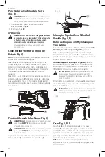 Предварительный просмотр 36 страницы DeWalt DCS368 Instruction Manual