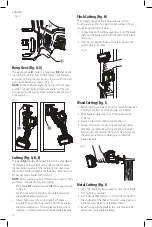 Предварительный просмотр 12 страницы DeWalt DCS369 Instruction Manual