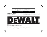 DeWalt DCS370 Instruction Manual предпросмотр