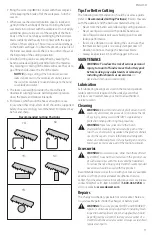 Предварительный просмотр 13 страницы DeWalt DCS375 Instruction Manual