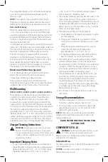 Preview for 9 page of DeWalt DCS376 Instruction Manual