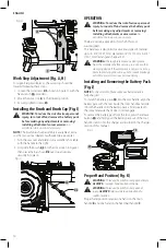 Preview for 12 page of DeWalt DCS376 Instruction Manual