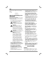 Preview for 10 page of DeWalt DCS387 Original Instructions Manual