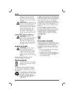 Preview for 82 page of DeWalt DCS387 Original Instructions Manual