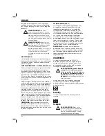 Preview for 94 page of DeWalt DCS387 Original Instructions Manual